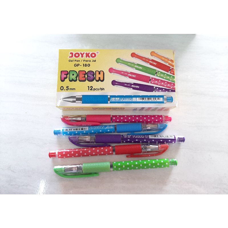 

PEN GP 180 FRESH JOYKO 1PAK ISI 12PCS
