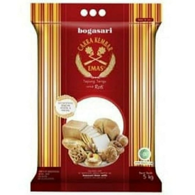 

TEPUNG CAKRA KEMBAR EMAS BOGASARI PREMIUM ORIENTAL 5 KG