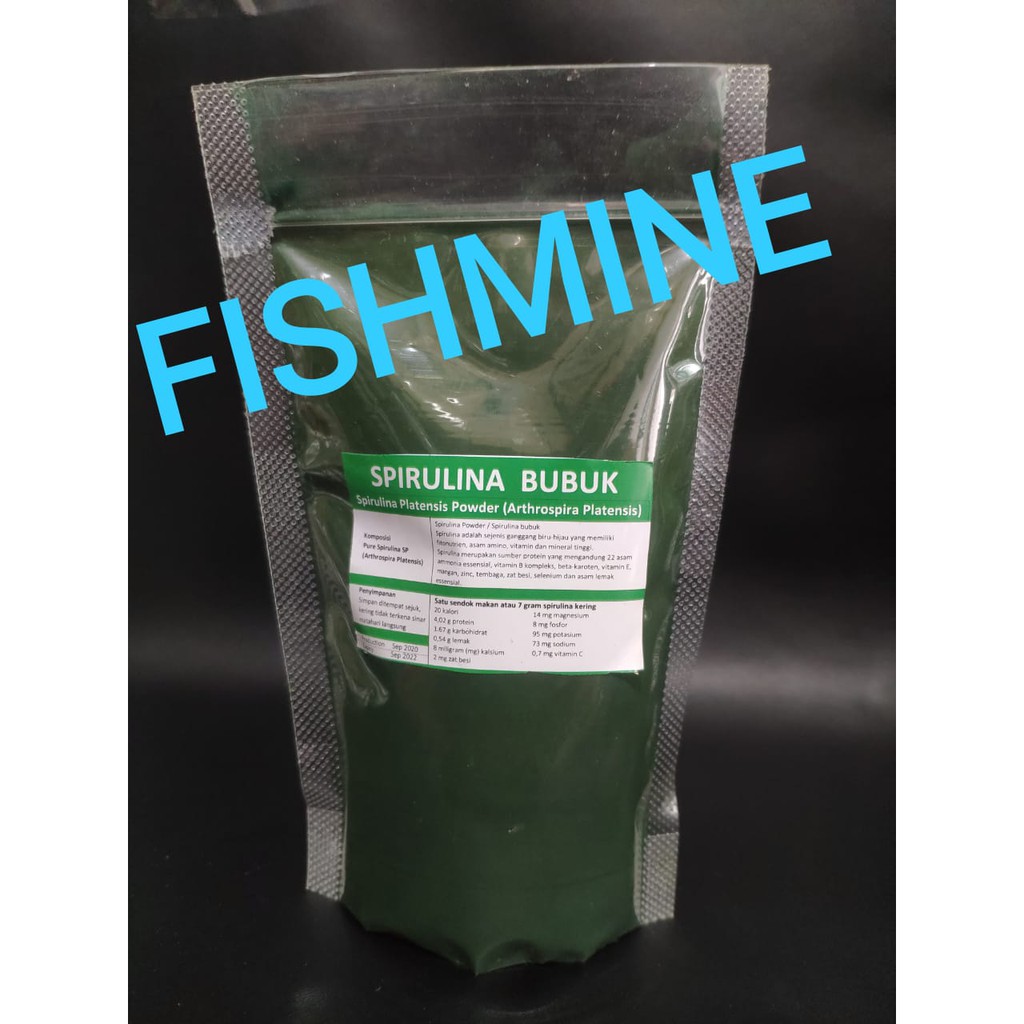 

SPIRULINA BUBUK POWDER REPACK 125GR ORIGINAL