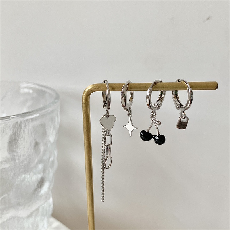 Set Anting Tusuk Aneka Bentuk Untuk Wanita