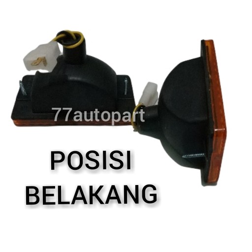 lampu sen bemper mitsubishi L300 model standar harga set