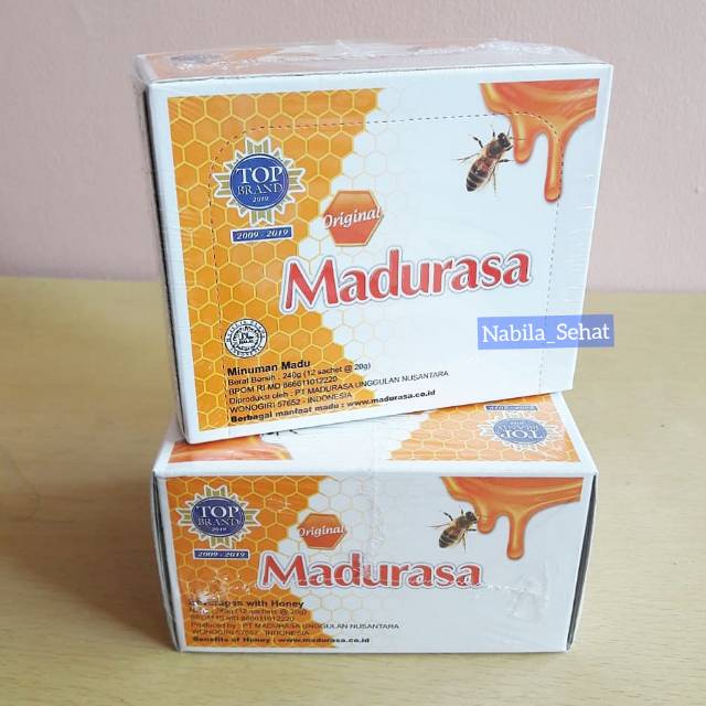 

Madu Rasa 1box isi 12 sachet