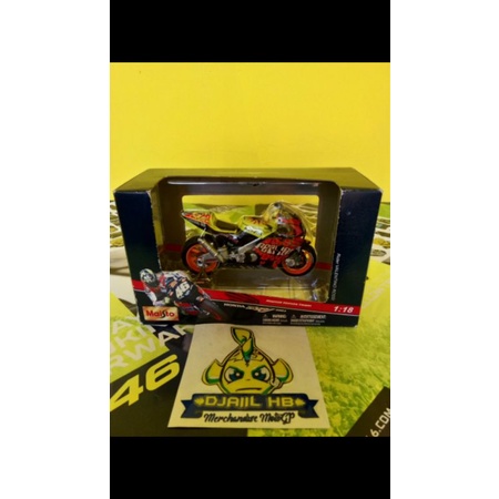 Dieacst VALENTINO ROSSI 46 Repsol Honda Team 2003 Spesial Valencia (Batik)