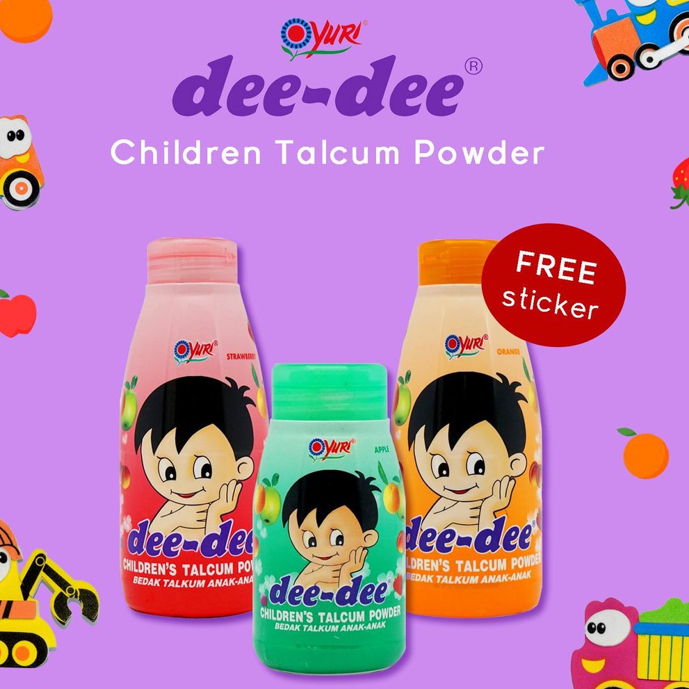 DEE-DEE BEDAK TALKUM ANAK2 150G