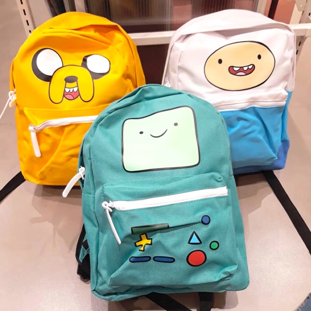 [Termurah] MINISO TAS RANSEL ADVENTURE TIME BACKPACK / TAS PUNGGUNG ADVENTURE TIME