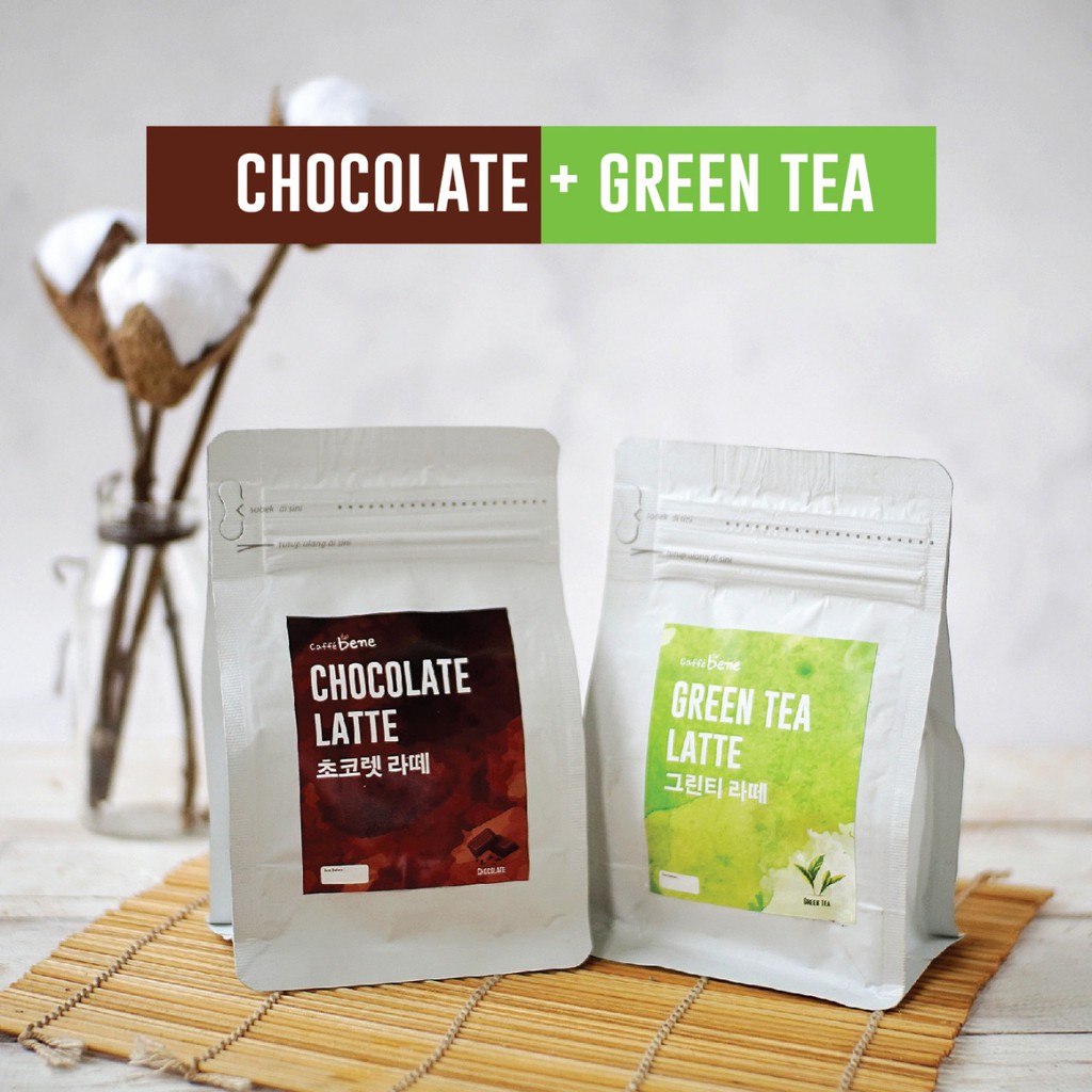 

Bubuk / Powder Greentea & Real Chocolate