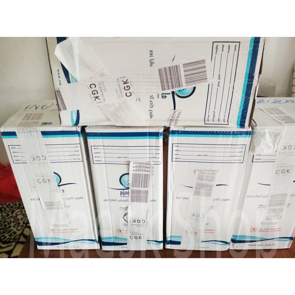 

Air Zam Zam (zam-zam / zamzam) Asli 100% 5 Liter Masih Segel