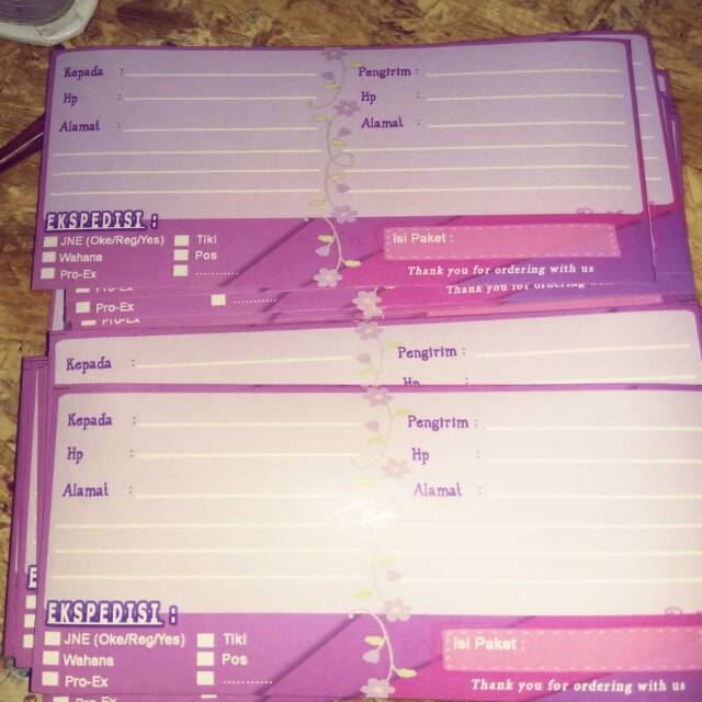 

Stiker Label OLshop size 16 x 7