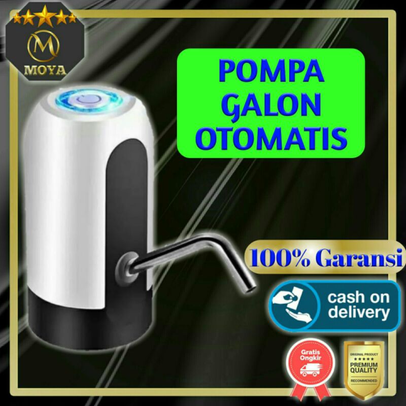 POMPA GALON OTOMATIS ELEKTRIK CHARGER ELEKTRONIK ORIGINAL pompa galon electric PREMIUM A3