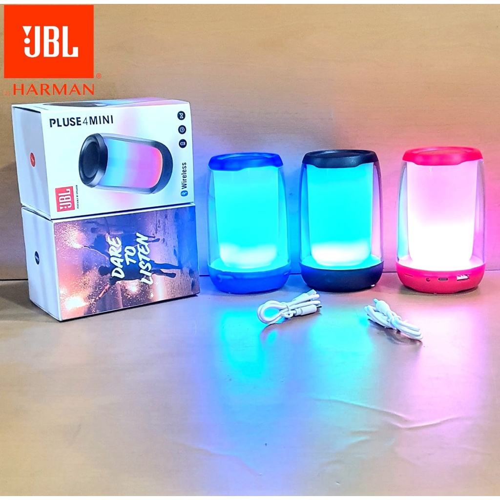 Speaker Bluetooh JBL PULSE 4 Mini Speaker Mini Speaker Bluetooh Mini JBL Pulse4 Mini Speaker Mini LED Speaker LED JBL Speaker Mini Super Bass JBL