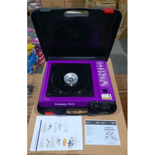 KOMPOR PORTABLE HAPPY FUN*Kompor Portable Happy fun ini 2 fungsi