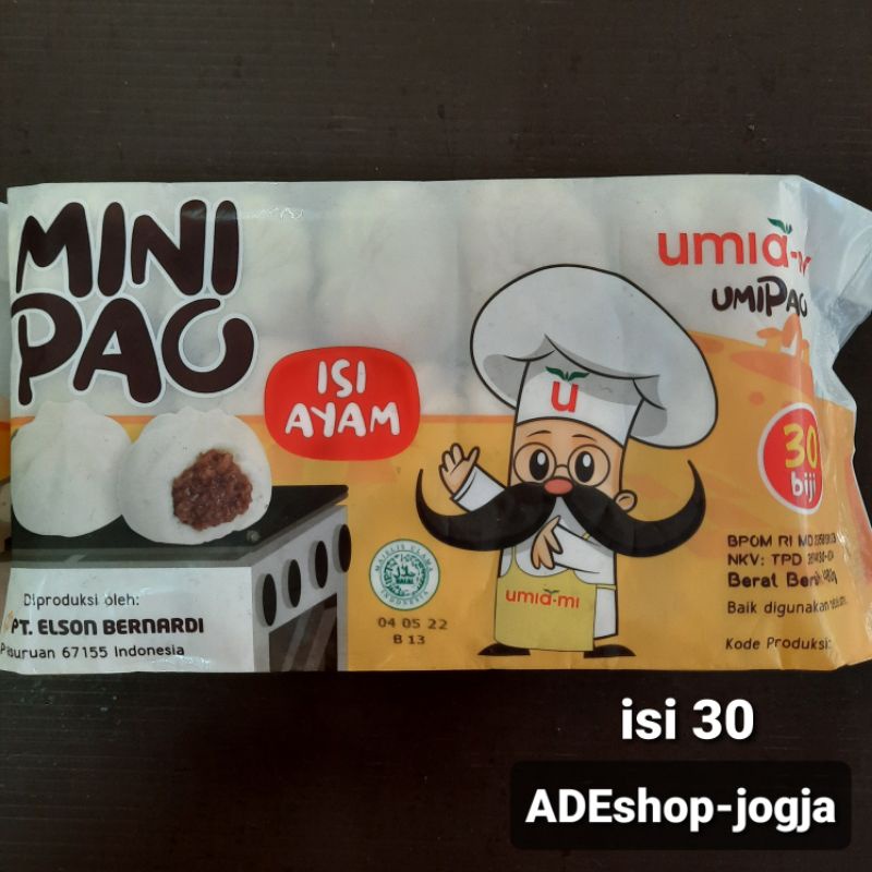 

minipao umiami isi 30 rasa ayam