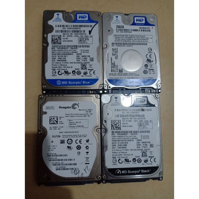 HARDISK LAPTOP 320 GB SATA 2.5 INCH