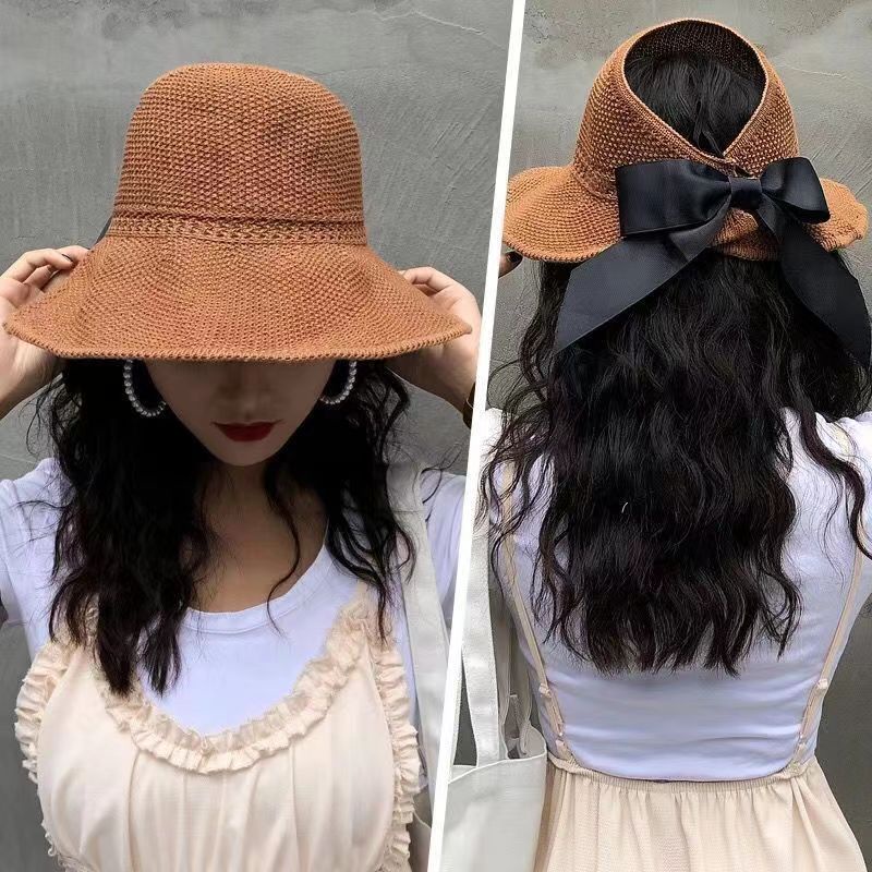 Topi Nelayan Model Lipat 6 Warna Gaya Korea Untuk Wanita