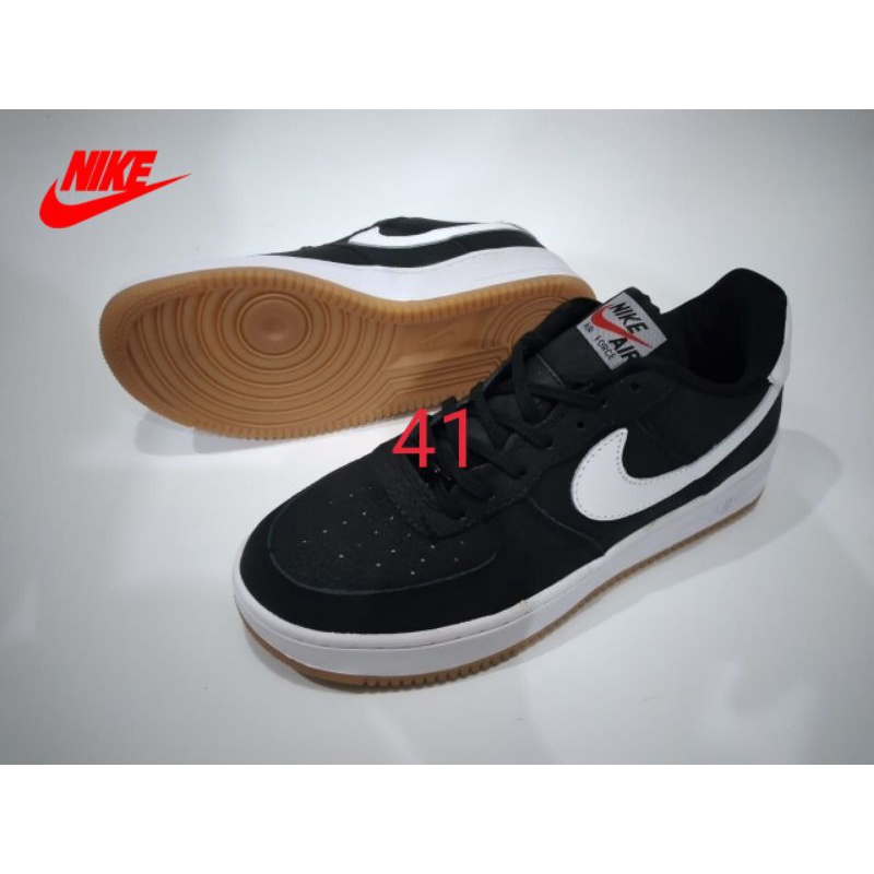 Sepatu Nike Air Force One kualitas  eksport Made In Indonesia bahan kulit suede man ready size 39 - 