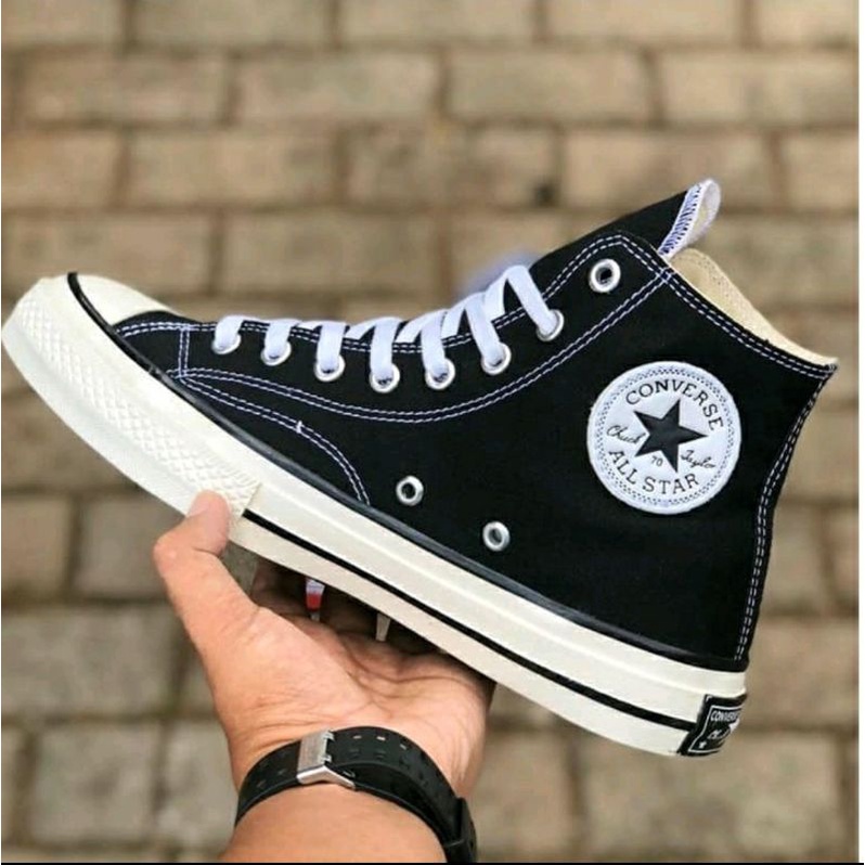 Sepatu Converse / Sepatu 70S / Sepatu Pria / Sepatu Hitam / Sepatu Sekolah / Sepatu Murah / Sepatu a