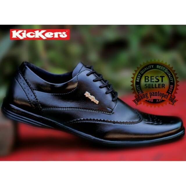 Top Seller☆ Terlaris Sepatu Pantofel Kickers swedian Pria Murah Pendek Formal Kerja Kantor