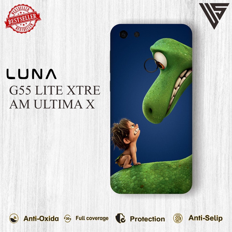 GARSKIN HANDPHONE LUNA G55 LITE XTREAM ULTIMA X (ISI 2PCS)