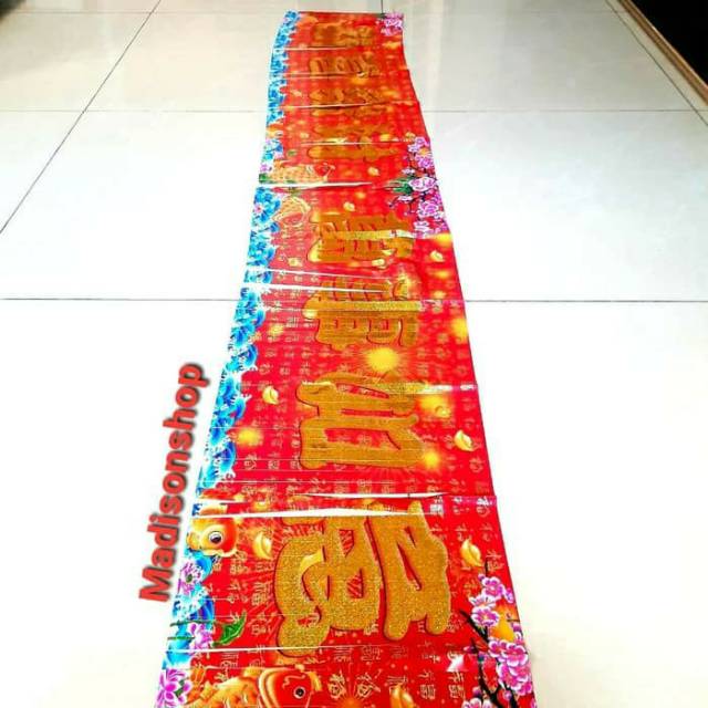 Garland Gong Xi Fa Cai Murah Tulisan Tempelan Pintu Chinese New Year