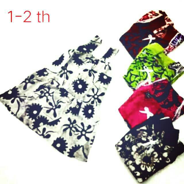 Baju Rok Daster batik anak grosir