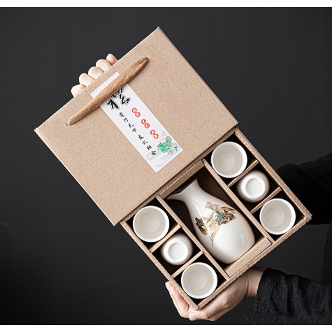 Chinese Tea pot set  Ceramic Free Gift Box