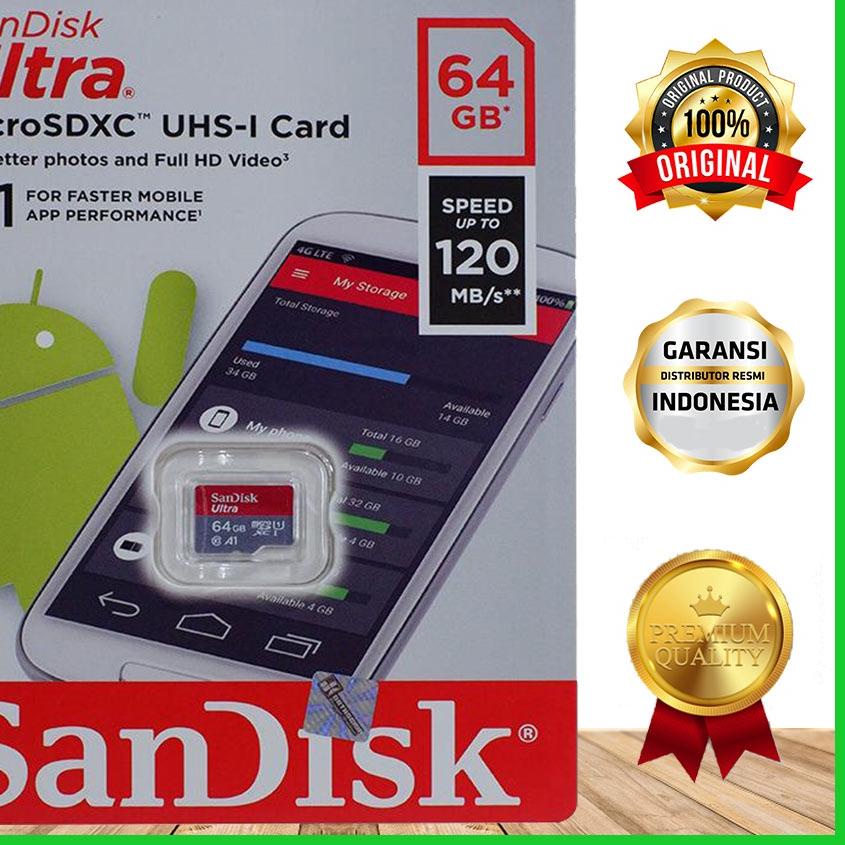 ۞ memory card microSD kartu memori Micro sd card Hp 16GB 32GB 64GB CLASS 10 ORIGINAL ♣