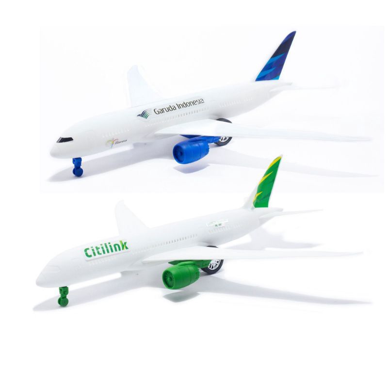 COD - MAINAN PESAWAT BOEING CITILINK,LION,GARUDA -  BUKAN DIECAST