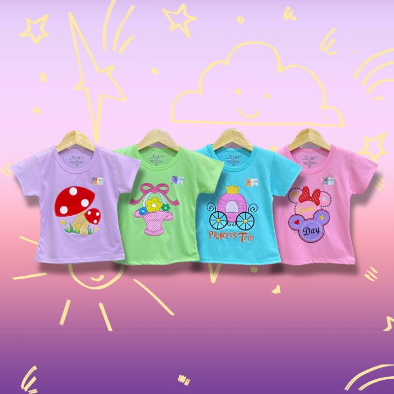 BAJU ANAK PEREMPUAN KAOS ANAK PEREMPUAN ATASAN ANAK PEREMPUAN KAOS ANAK CEWEK BAJU ANAK CEWEK BORDIR