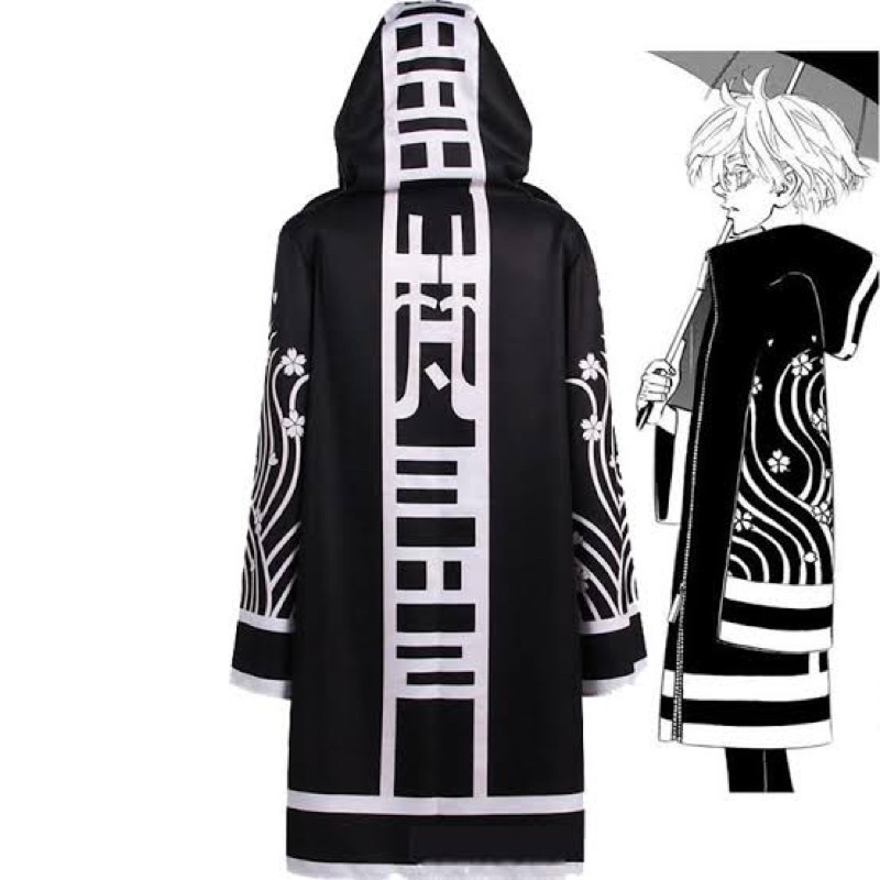 Jubah Brahman Tokyo Revengers Purinsu Anime Senju Takeomi Wakasa Default Takemichi Jacket Ezcosplay 