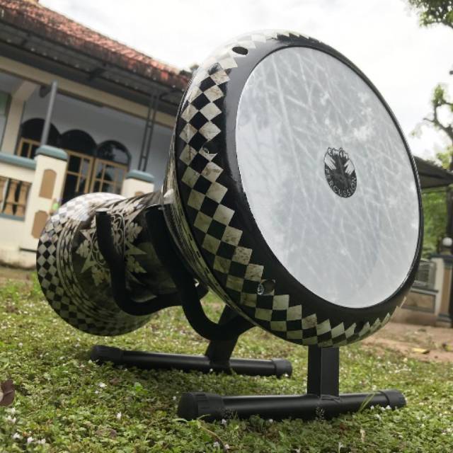 DARBUKA MOTIF 9IN MIKA EMIN FULSET