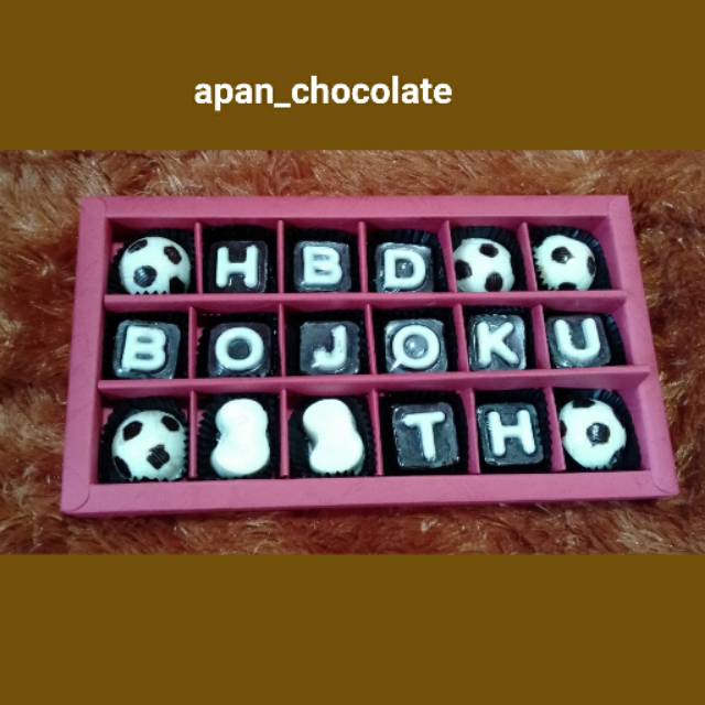 

Coklat box isi 18