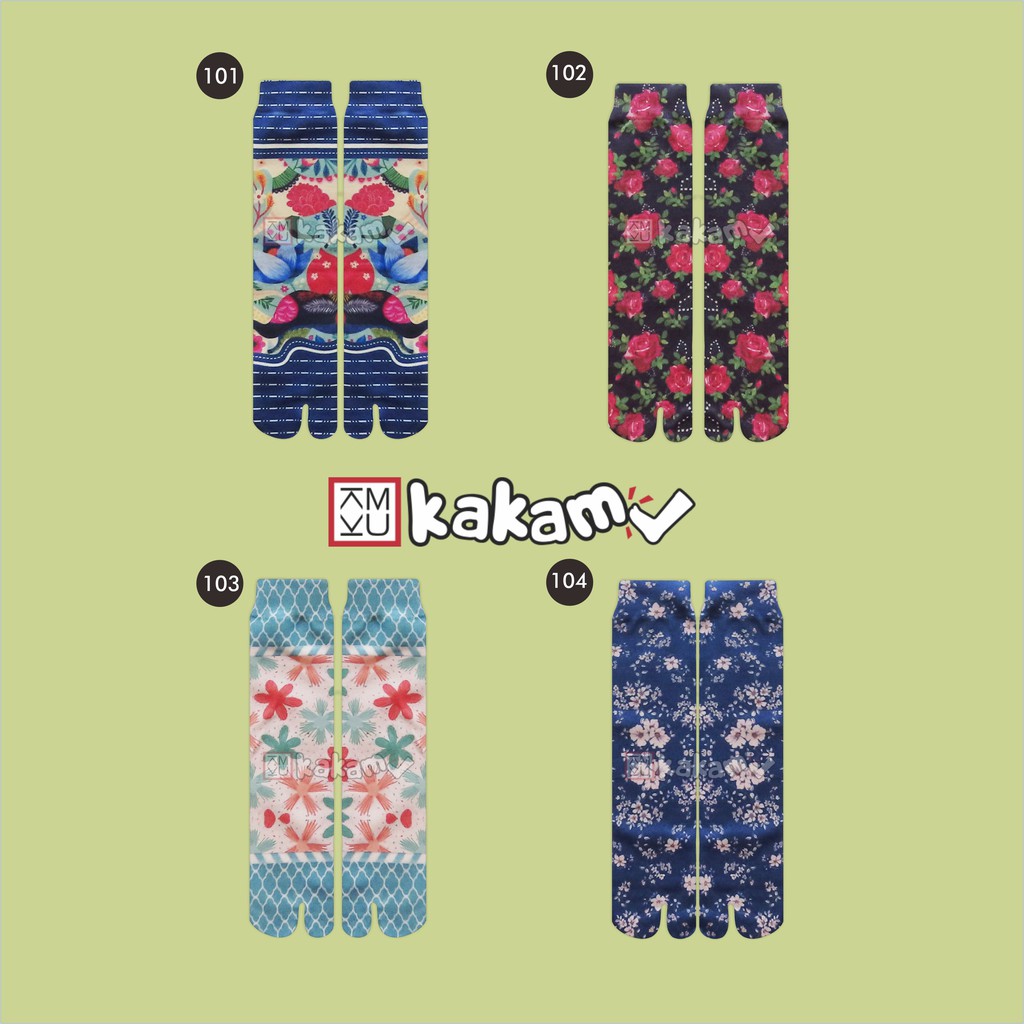 Kakamu Kaos Kaki Printing Murah Cream F