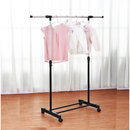 Stand Hanger Rak Jemuran Dengan roda rak Tambahan