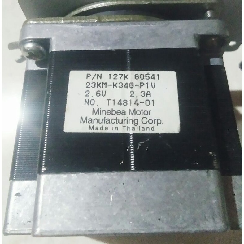 Minebea motor stepper 23KM - K346 - P1V  2,3A MADE IN THAILAND