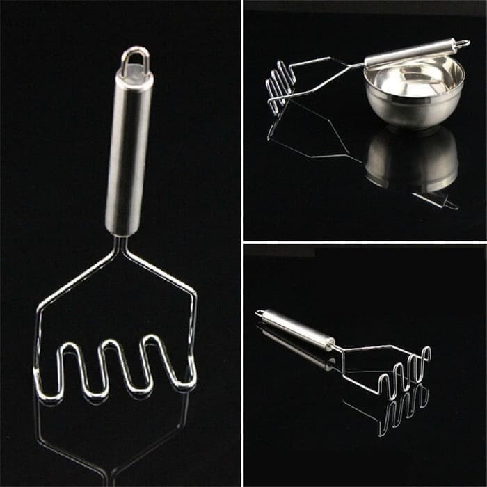 BAROKAH GAMIS Alat Penghancur Tumbukan Penekan Kentang bikin perkedel mashed potato