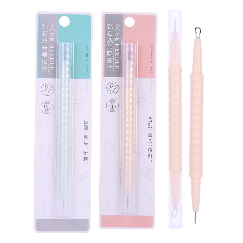 TUSUKAN JERAWAT ACHE NEEDLE PREMIUM PENCETAN KOMEDO TAJAM STAINLESS TOP PEN JERAWAT