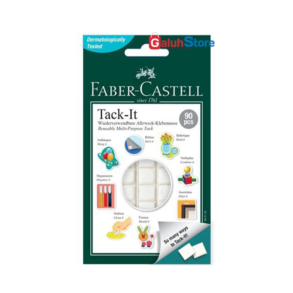 

Faber Castell Tack It / Lem Serbaguna / Glue 50g 90 pcs