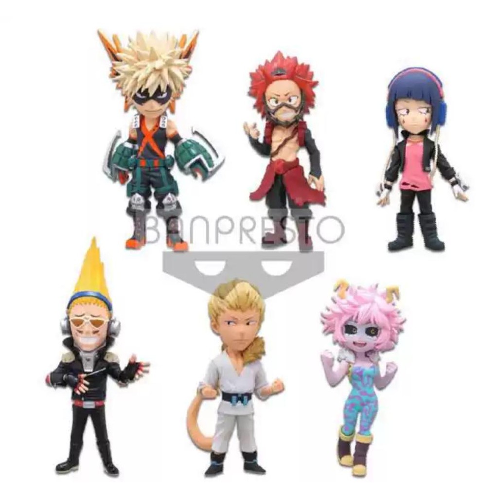 Action Figure Set Anime Boku No Hero Academia isi 6 pcs Pajangan Karakter Figur