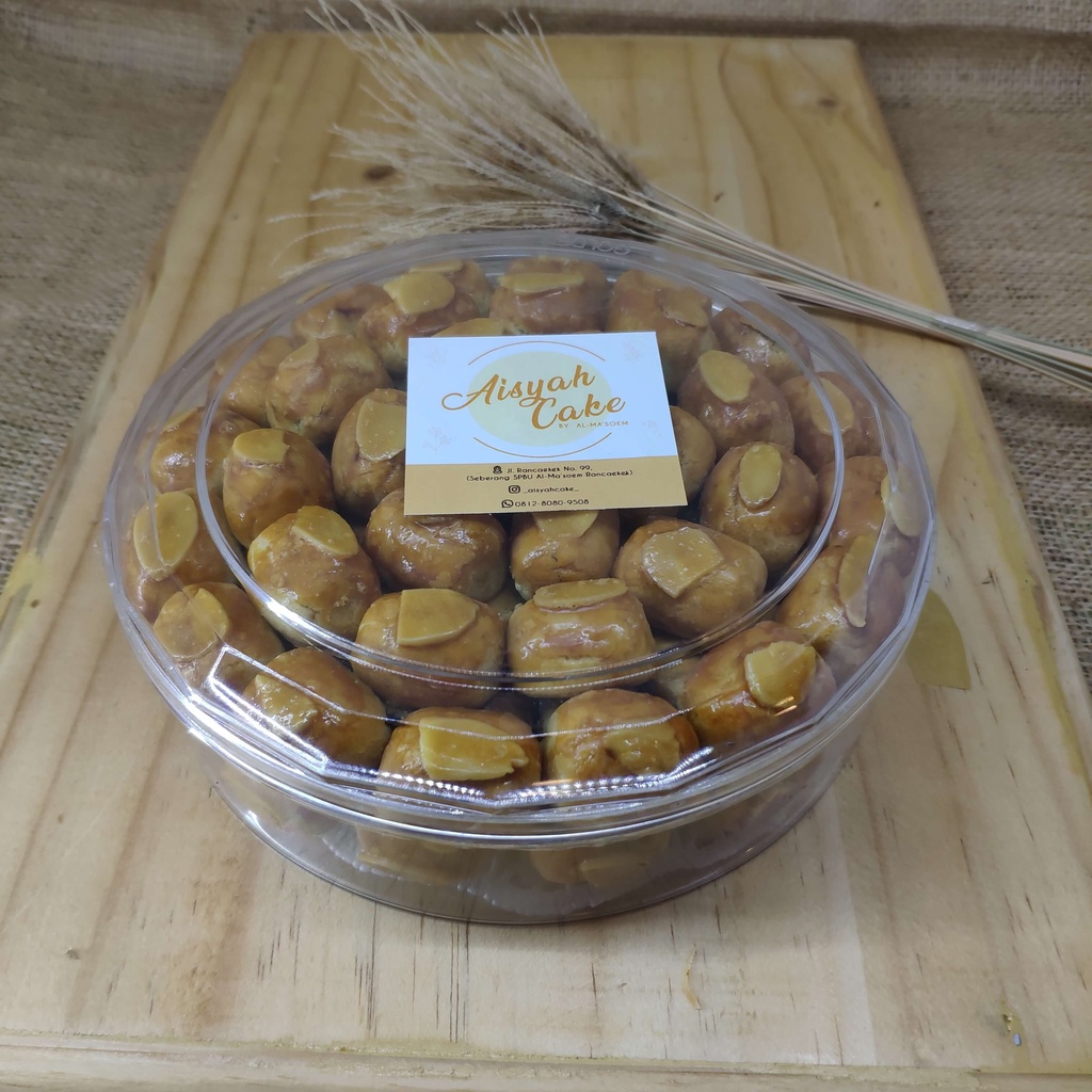 

Kue Nastar Kue Keju dan Almond (400gr) - Aisyah Cake