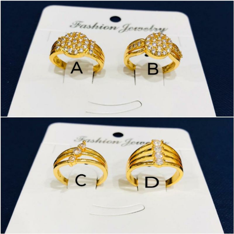 Fourfashion Cincin Casual Dewasa Motif Kekinian YT109