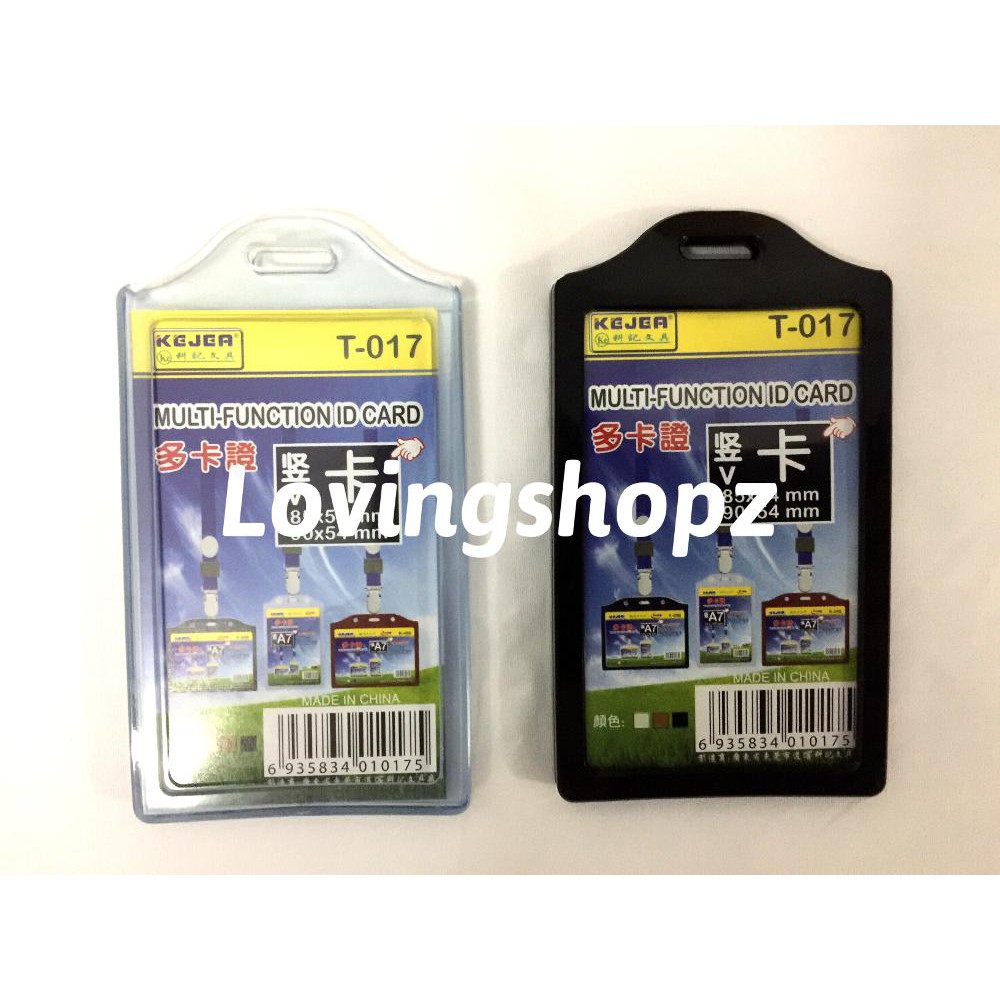 

Plastik Id Card/Plastik Id Card Bolak Balik T017