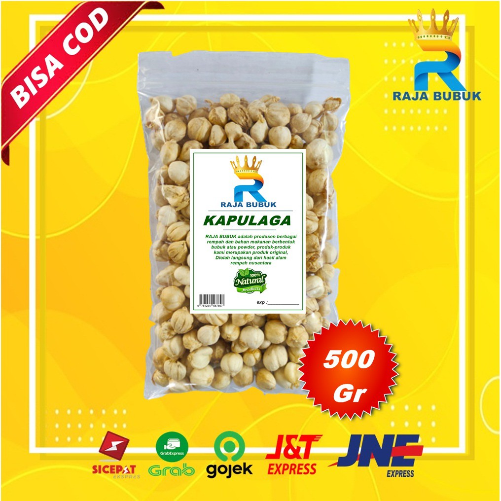 

KAPULAGA ASLI KUALITAS PREMIUM RAJA BUBUK ISI 500 GRAM