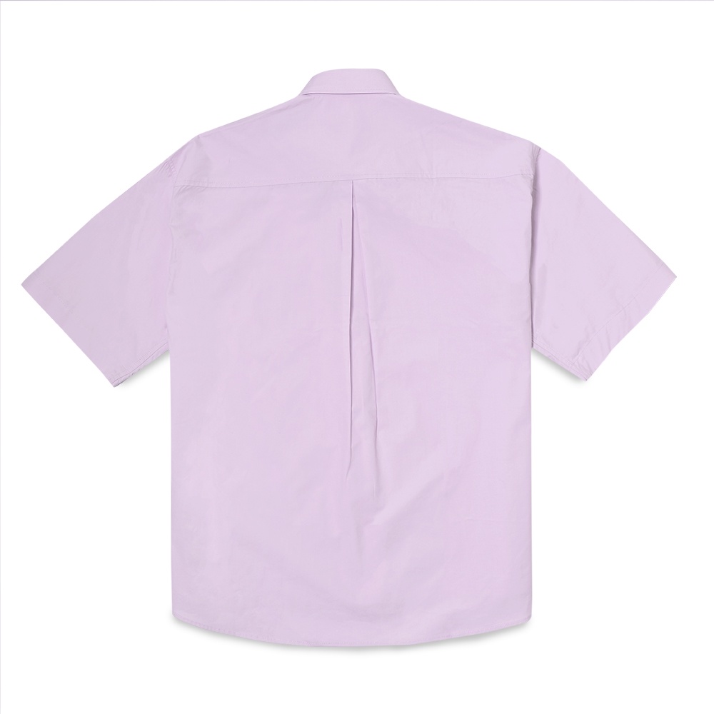 4M1 Tonal Logo Short Sleeve Shirt Purple