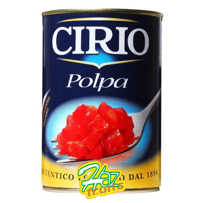 

CIRIO CHOPPED TOMATOES (POLPA) 400 GR