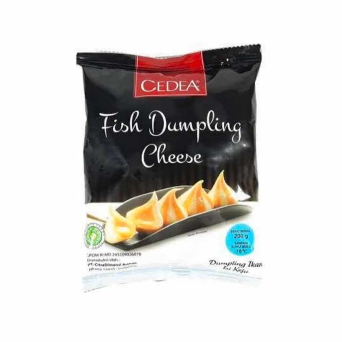 

cedea fish dumpling cheese 200 gr