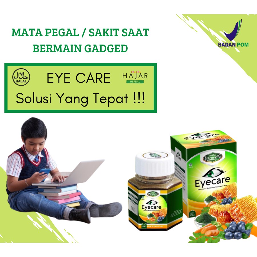 EYECARE MADU Herbal Kesehatan Mata | herbal nutrisi mata Bilbery ( Vitamin Mata ) TERAMPUH