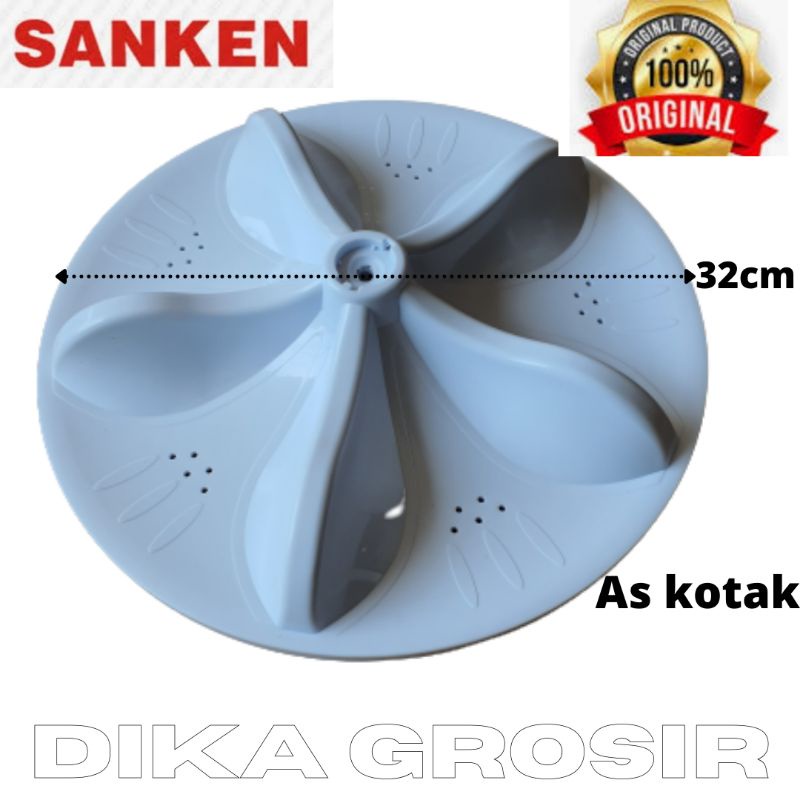 POLYSATOR MESIN CUCI SANKEN 32CM ORIGINAL AS KOTAK