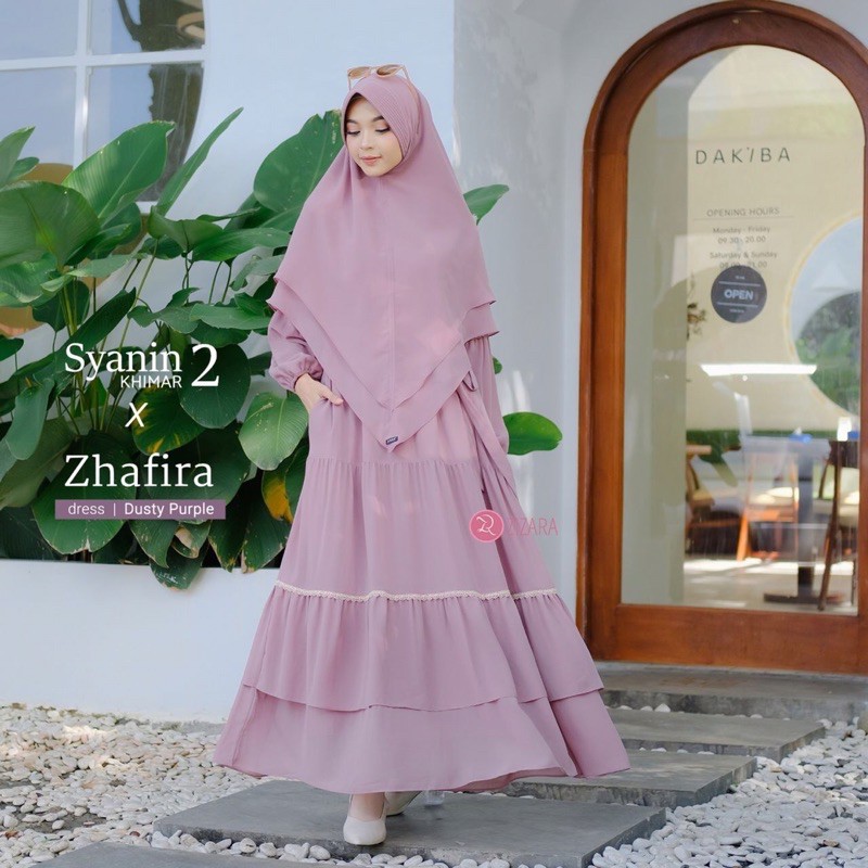 ZHAFIRA DRESS ZIZARA TERBARU GAMIS PESTA