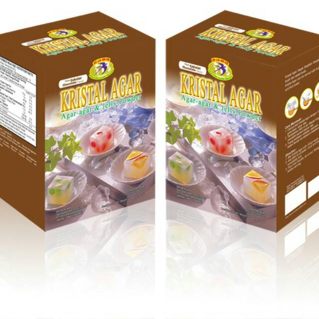 

Agar Kristal coklat