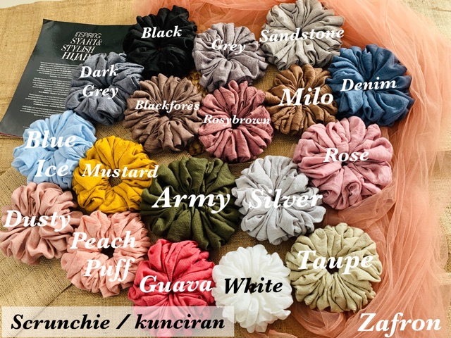 Kunciran Hijab/Scrunchie/Ikat Rambut